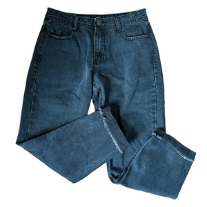 Missguided Black Boyfriend Jeans